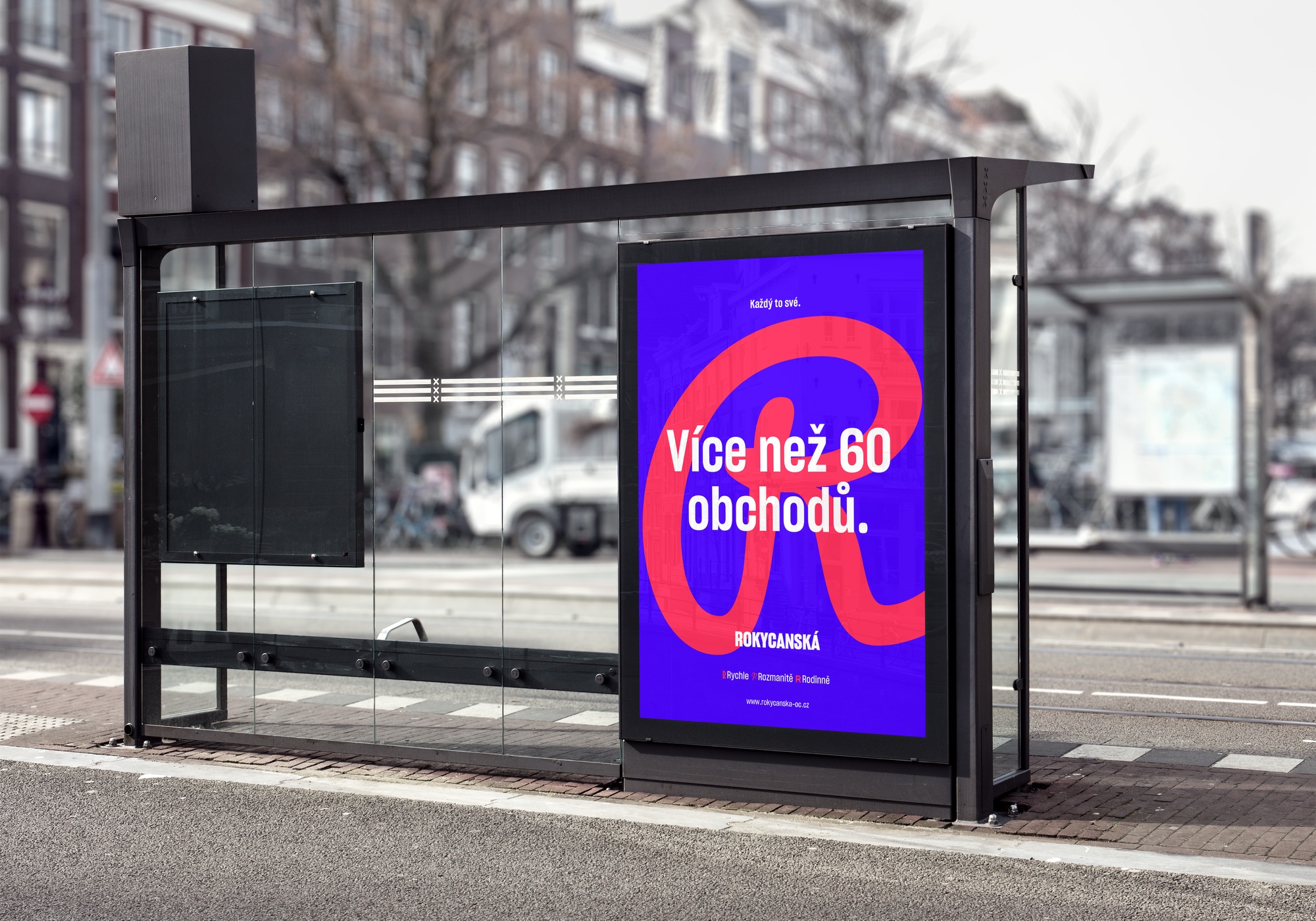 OC Rokycanská Branding